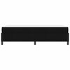 vidaXL Cama tipo Box Spring Negro 80 x 200 cm tela