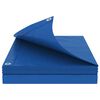 vidaXL Lona con ojales Azul 8 x 10 m 260 gsm PE