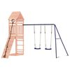vidaXL Parque infantil de exterior madera maciza Douglas