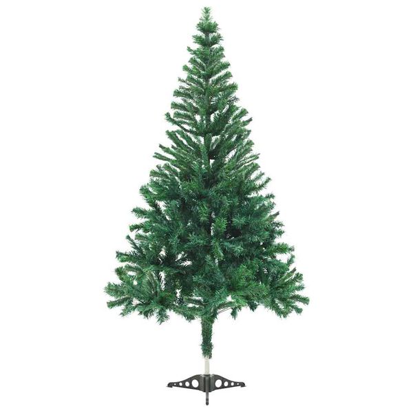 vidaXL Árbol de Navidad artificial con luces y bolas 910 ramas 210 cm