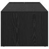 vidaXL Mesa de Caf&eacute; Roble Negro 101,5 x 50 x 37 cm