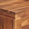 vidaXL Aparador de madera maciza de acacia 63x30x75 cm