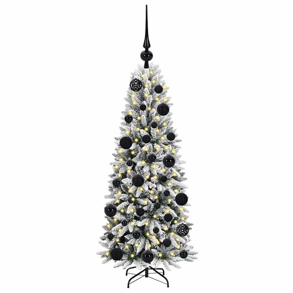vidaXL &Aacute;rbol de Navidad artificial 120 cm PVC y Pl&aacute;stico y Acero y PE