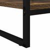 vidaXL Mesa de Caf&eacute; Roble Humo 80 x 50 x 40 cm Madera contrachapada