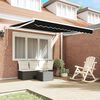 vidaXL Toldo Negro 300 x 250 x 165 cm Poli&eacute;ster