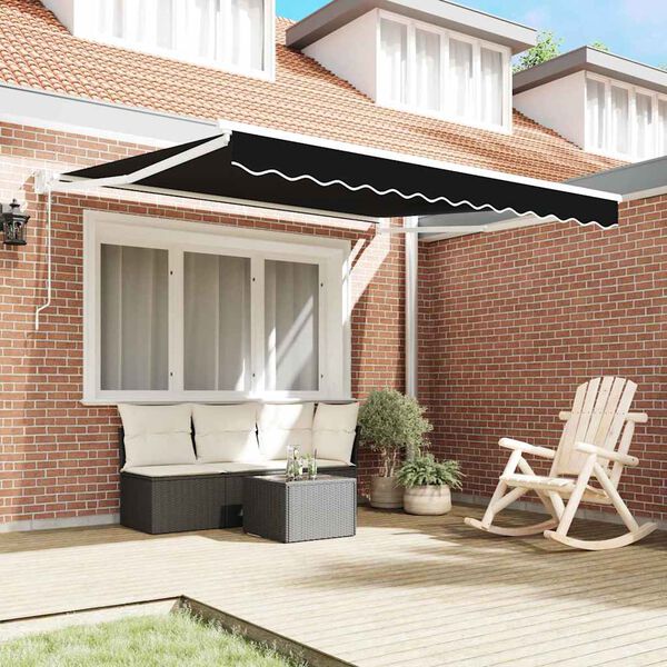vidaXL Toldo Negro 300 x 250 x 165 cm Poli&eacute;ster