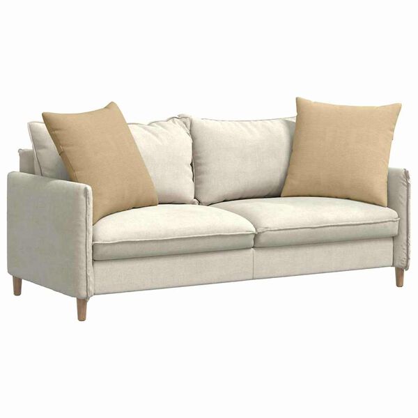 vidaXL Cojines de sof&aacute; 2 pcs Verde gris&aacute;ceo 80 x 80 cm Tela de pana