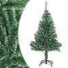 vidaXL &Aacute;rbol de Navidad artificial verde con nieve 120 cm