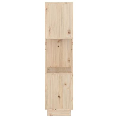 vidaXL Estantería/divisor de espacios madera maciza pino 51x25x101 cm