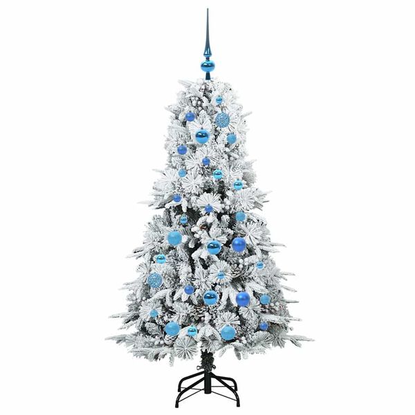 vidaXL &Aacute;rbol de Navidad artificial con ramas articuladas 150 cm