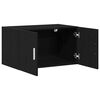 vidaXL Mueble de pared Roble negro 70 x 42.5 x 40 cm