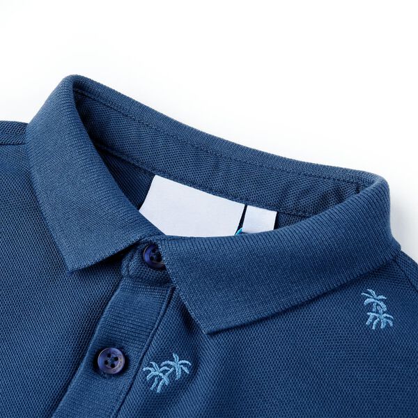Polo infantil azul oscuro 116