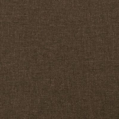 vidaXL Cabecero de tela marrón oscuro 83x23x78/88 cm
