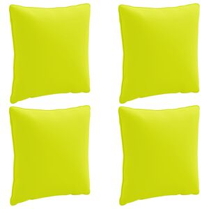 vidaXL Cojines de Respaldo de 4 Piezas PUTTEN 4 pcs 100% Poli&eacute;ster