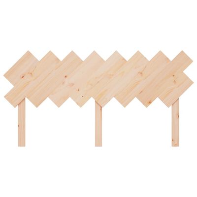 vidaXL Cabecero de cama madera maciza de pino 159,5x3x80,5 cm