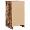 vidaXL Vitrina Roble ahumado 40 x 41 x 75 cm Madera contrachapada