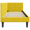vidaXL Estructura de cama en esquina Amarillo 80 cm x 200 cm
