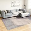 vidaXL Alfombra lavable gris 190x300 cm
