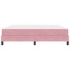 vidaXL Cama tipo Box Spring con colch&oacute;n Rosa 180 x 220 cm tela