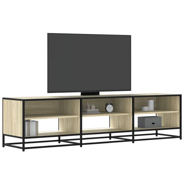 vidaXL Mueble para TV madera de ingenier&iacute;a roble Sonoma 180x40x46 cm