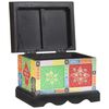 vidaXL Caja de Almacenamiento Multicolor 40 x 30 x 30 cm