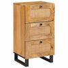 vidaXL Aparador Marr&oacute;n 40 x 33 x 75 cm Madera de mango maciza