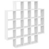 vidaXL Estante de pared Blanco 100 x 13 x 100 cm Madera de ingenier&iacute;a