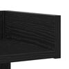 vidaXL Estanter&iacute;a Roble Negro 86 x 25,5 x 140 cm Madera contrachapada