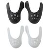 vidaXL Protectores de pliegues para zapatos 2 pares pl&aacute;stico EU 35-40