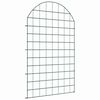 vidaXL Juego de Cercas para Estanque 8 uds. 50 x 80 cm Acero Verde