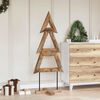 vidaXL &Aacute;rbol de Navidad Marr&oacute;n 149,5 cm Madera de teca maciza