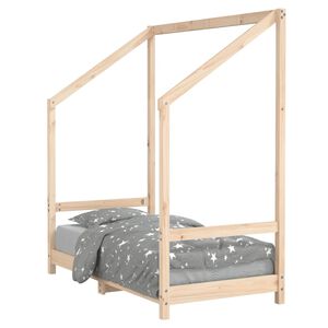 vidaXL Estructura de cama para ni&ntilde;os madera maciza de pino 70x140 cm