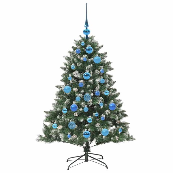 vidaXL Árbol de Navidad artificial con 150 LED Verde 85 x 85 x 120 cm