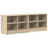 vidaXL Mueble cama con estante 2 uds. Roble Sonoma 66 x 33 x 48 cm