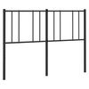vidaXL Cabecero de repuesto de metal negro 140 cm