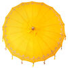 vidaXL Parasol Balin&eacute;s Amarillo 185 x 185 x 260 cm Algod&oacute;n
