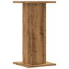 vidaXL Soportes de plantas 2 uds madera roble artisian 30x30x60 cm