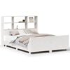 vidaXL Estructura de cama sin colch&oacute;n madera maciza de pino 160x200 cm