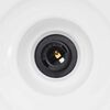 vidaXL Lámpara colgante regulable altura E27 blanco brillante Ø 31cm