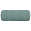 vidaXL Cojines Bolster 2 pcs Verde Mar &Oslash; 25 x 70 cm Tela de pana
