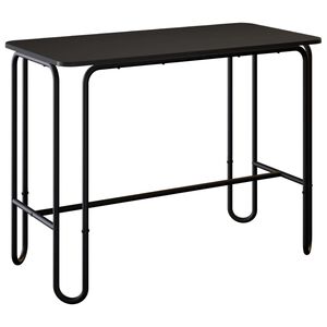 vidaXL Mesa de Comedor 100 x 50 x 75 cm Madera de ingenier&iacute;a Negro