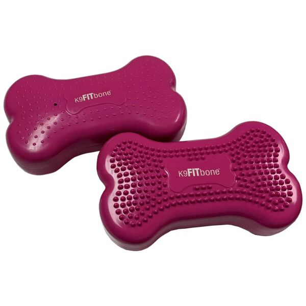 FitPAWS Plataforma equilibrio perros Mini K9FITbone 2 uds 29x16,5x6cm