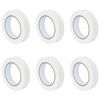 vidaXL Cintas de Enmascarar para Pintores 6 uds. Blanco 25mm x 50m
