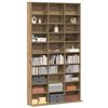 vidaXL Cabinet para CDs Roble artesanal 101 x 23 x 177,5 cm