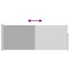 vidaXL Toldo lateral retr&aacute;ctil 120x300 cm gris