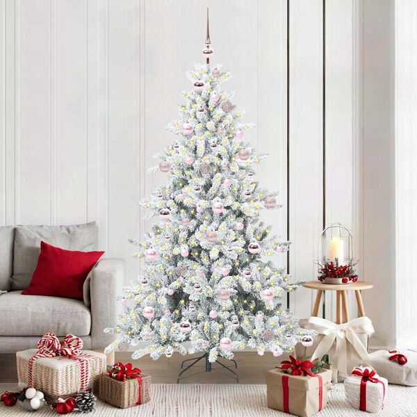 vidaXL &Aacute;rbol de Navidad artificial con ramas articuladas 180 cm