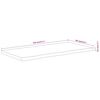 vidaXL Encimera de ba&ntilde;o rectangular madera maciza acacia 120x60x3,8 cm