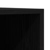vidaXL Mueble para discos de vinilo Roble Negro 84,5 x 38 x 89 cm