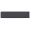 vidaXL Alfombra de pasillo gris antracita 50x250 cm