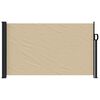 vidaXL Toldo lateral retr&aacute;ctil beige 120x500 cm